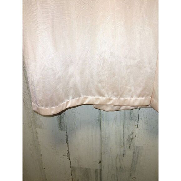 Vintage Flair Women’s Medium Peach Robe House Coat Retro Union Made In USA READ - Picture 4 of 8